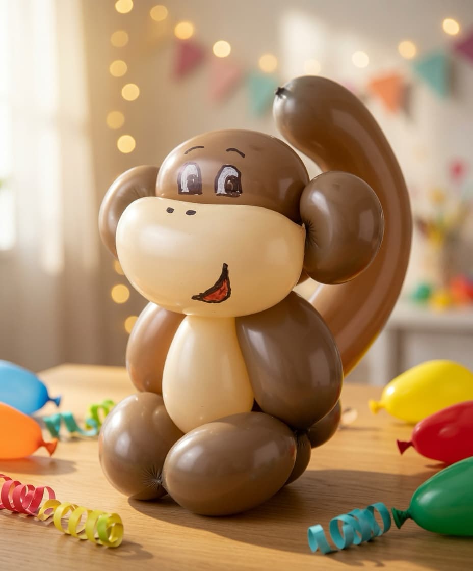 Sculpture balloon creation by Sarah Langley