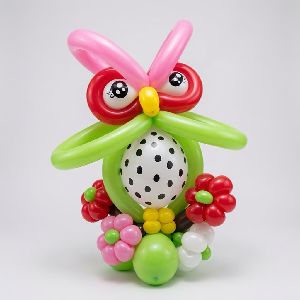 Sculpture balloon creation by Sarah Langley