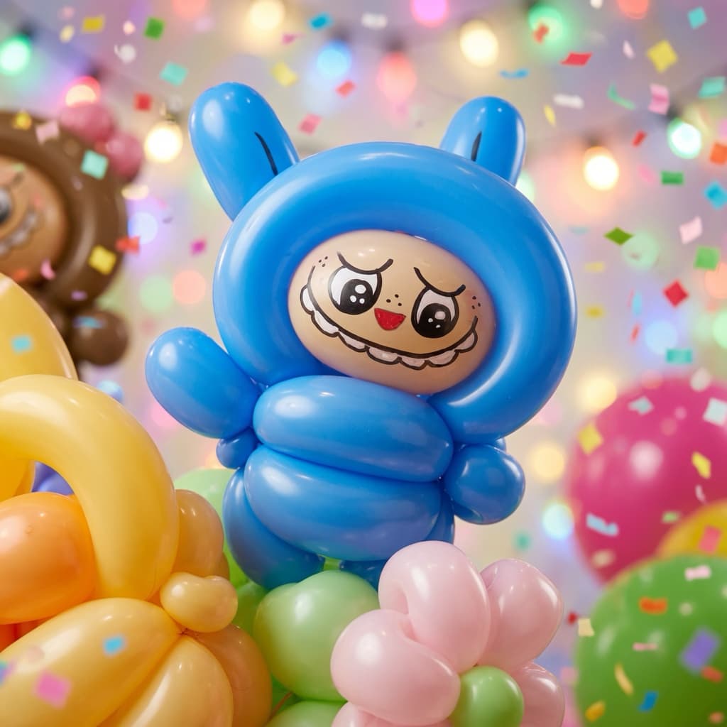 Sculpture balloon creation by Sarah Langley