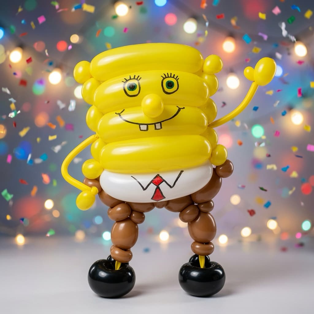 Sculpture balloon creation by Sarah Langley